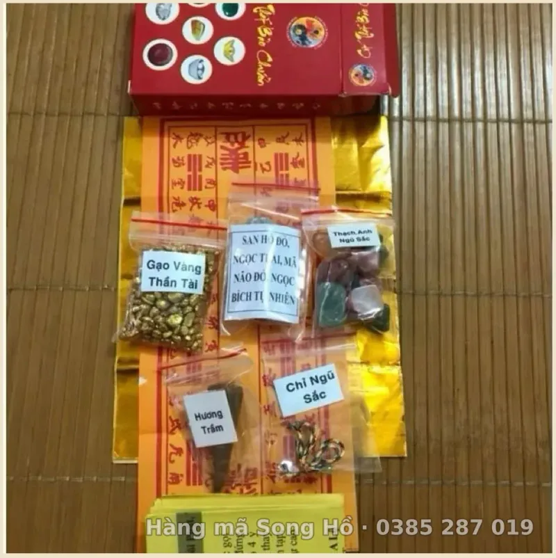 Bộ Thất Bảo đầy đủ(chi tiết phần mô tả)