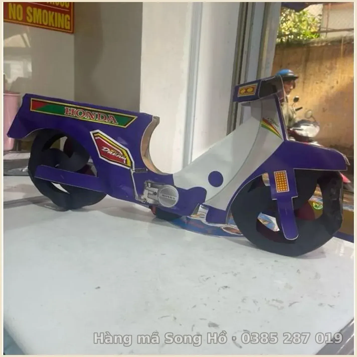 xe máy dream giấy vàng mã loại nhỏ ship cod.