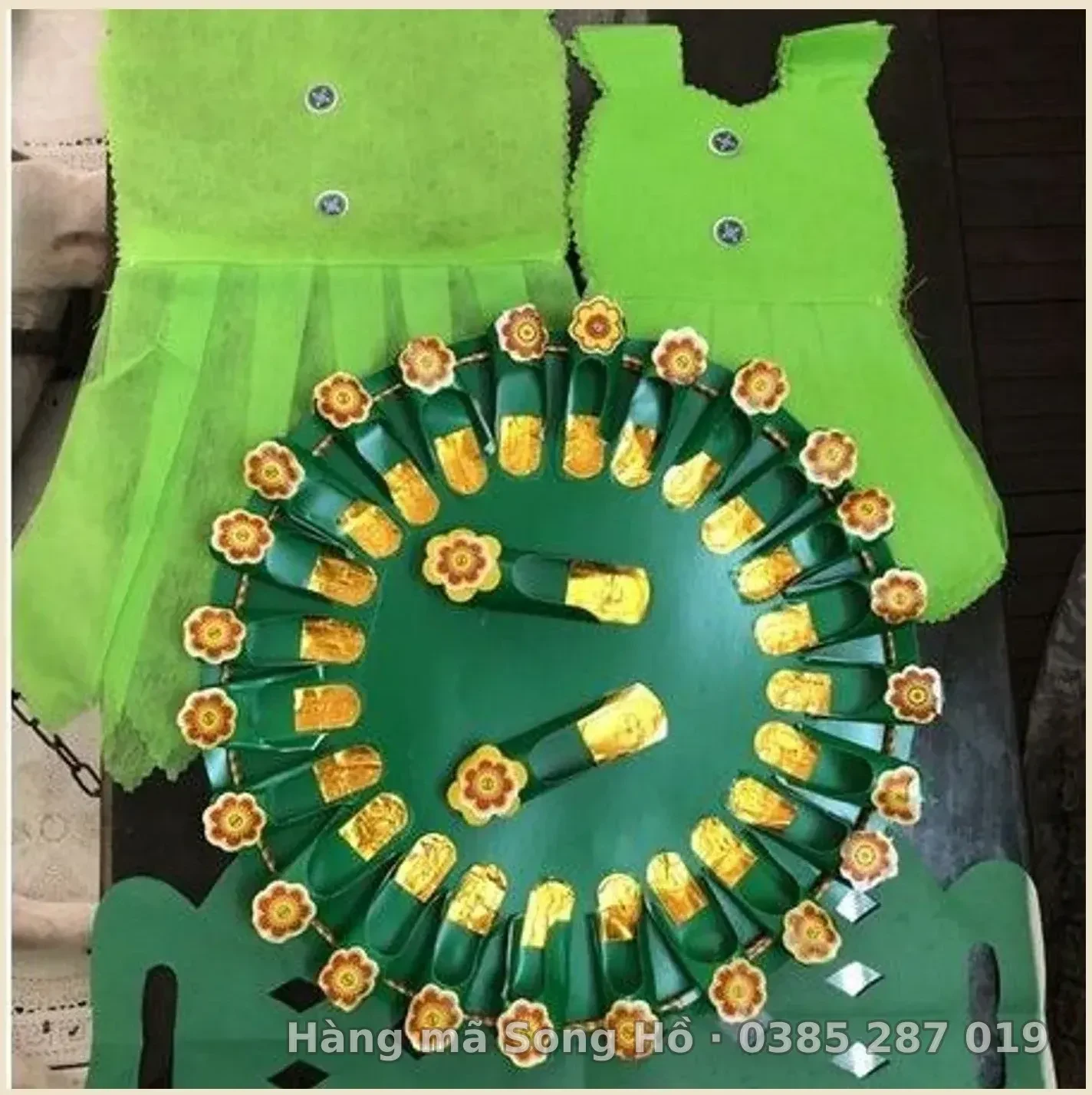 Bộ Cúng Mụ Cơ Bản( 13 giầy,13 áo,1 võng)