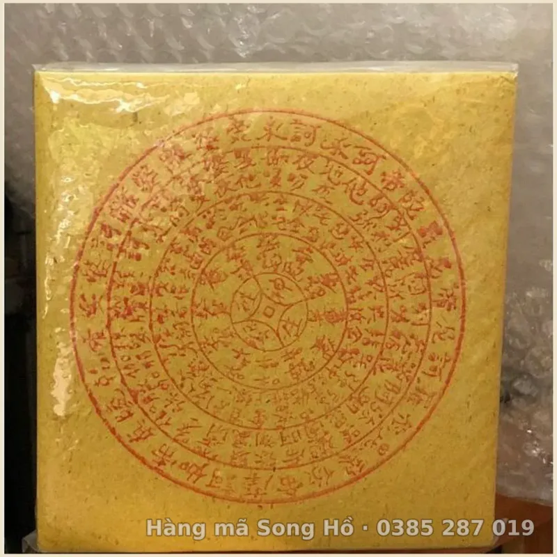 combo 2-5 xấp Vãng Sinh Vàng Mã(xấp 100 tờ vãng sinh)