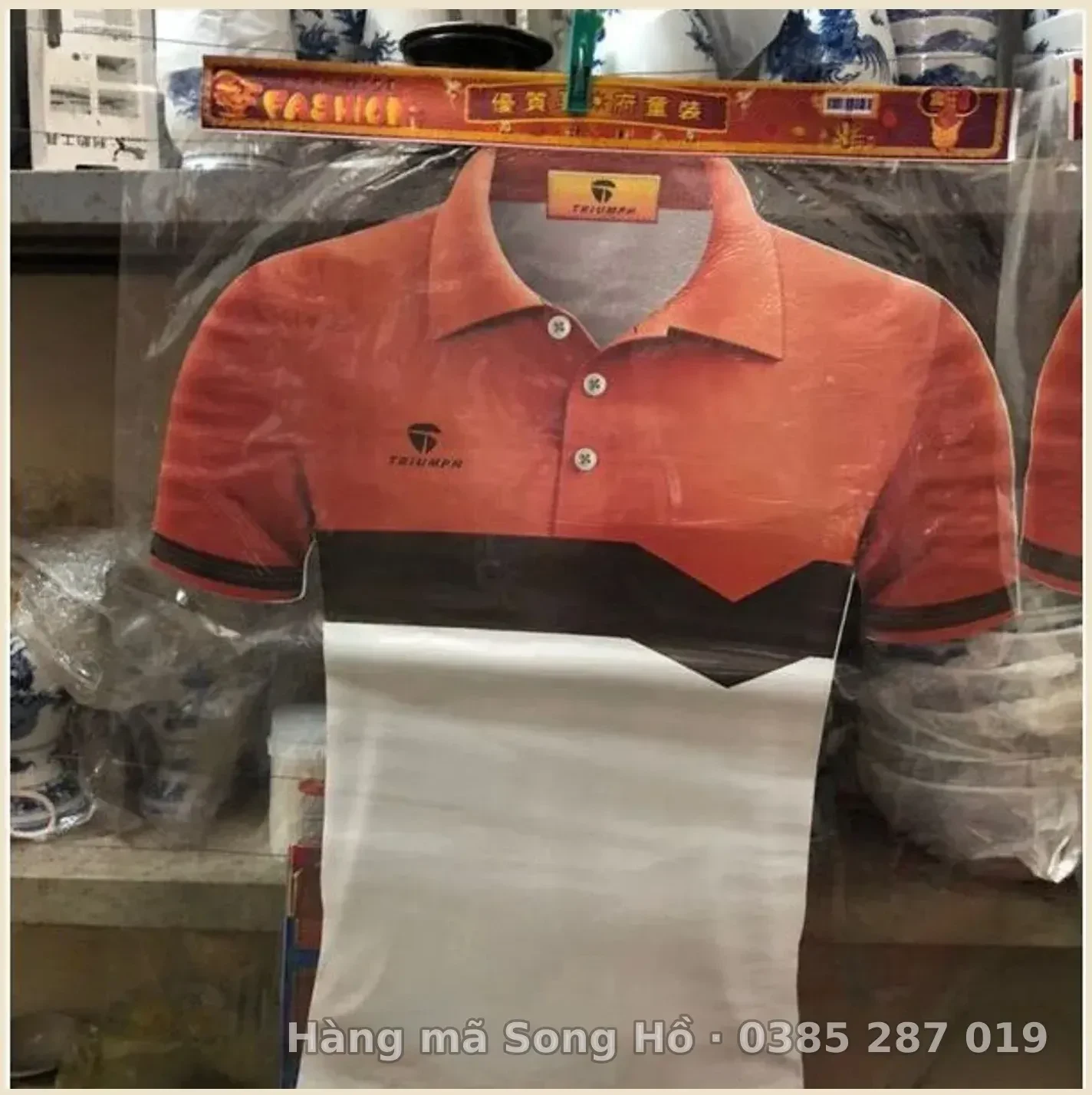 Áo phông.quần bò vàng mã nam(mầu ngẫu nhiên)