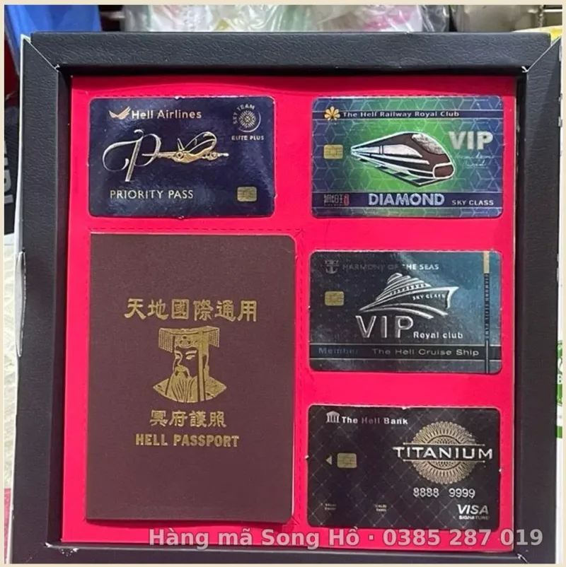 Hộp visa,passport hàng mã, các loại phương tiện,kèm giấy cấp tiếp.