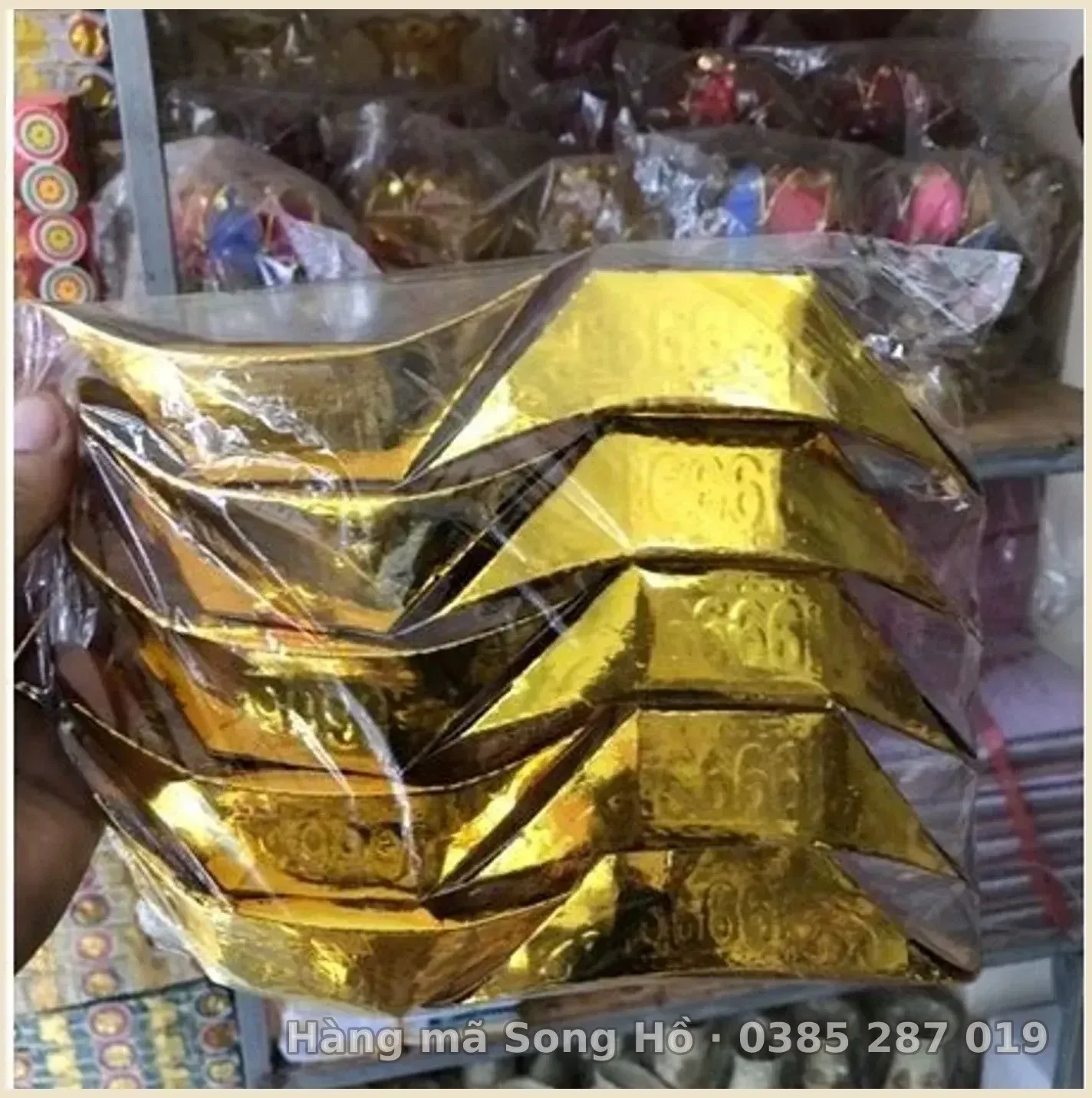 Combo 5-10 túi Vàng Thuyền Vàng Mã(vàng thuyền 10 viên /1 túi)