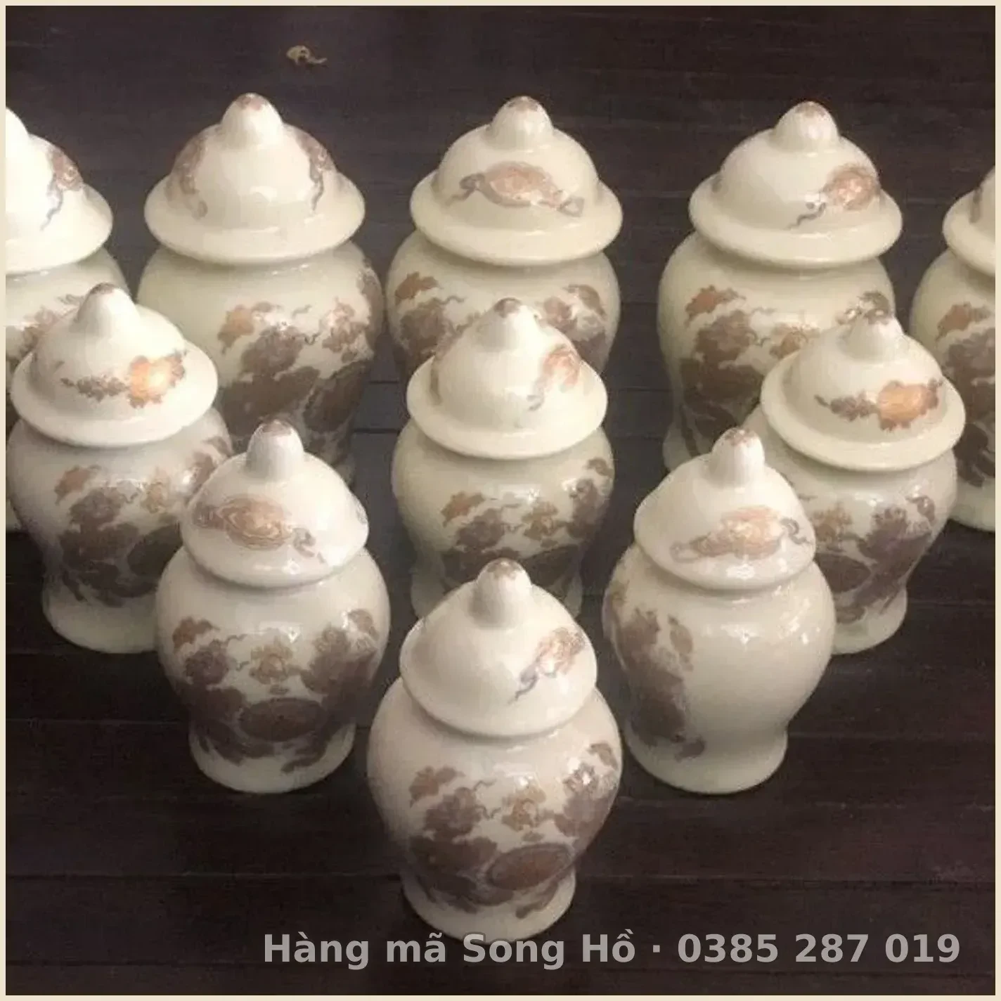 Choé Thờ vàng Hoạ Tiết Long Phụng(giá 1 cái)