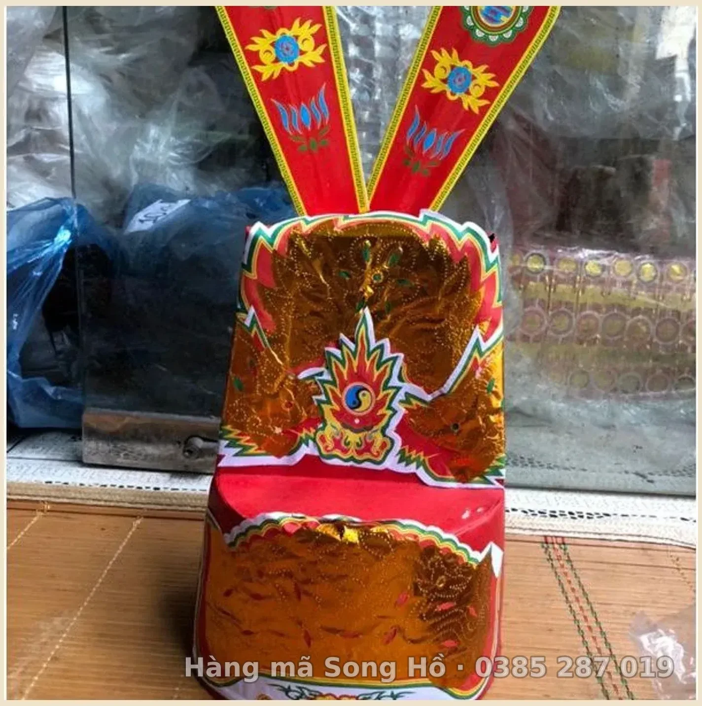 2 Mũ thần linh nhỡ 17x25 cm