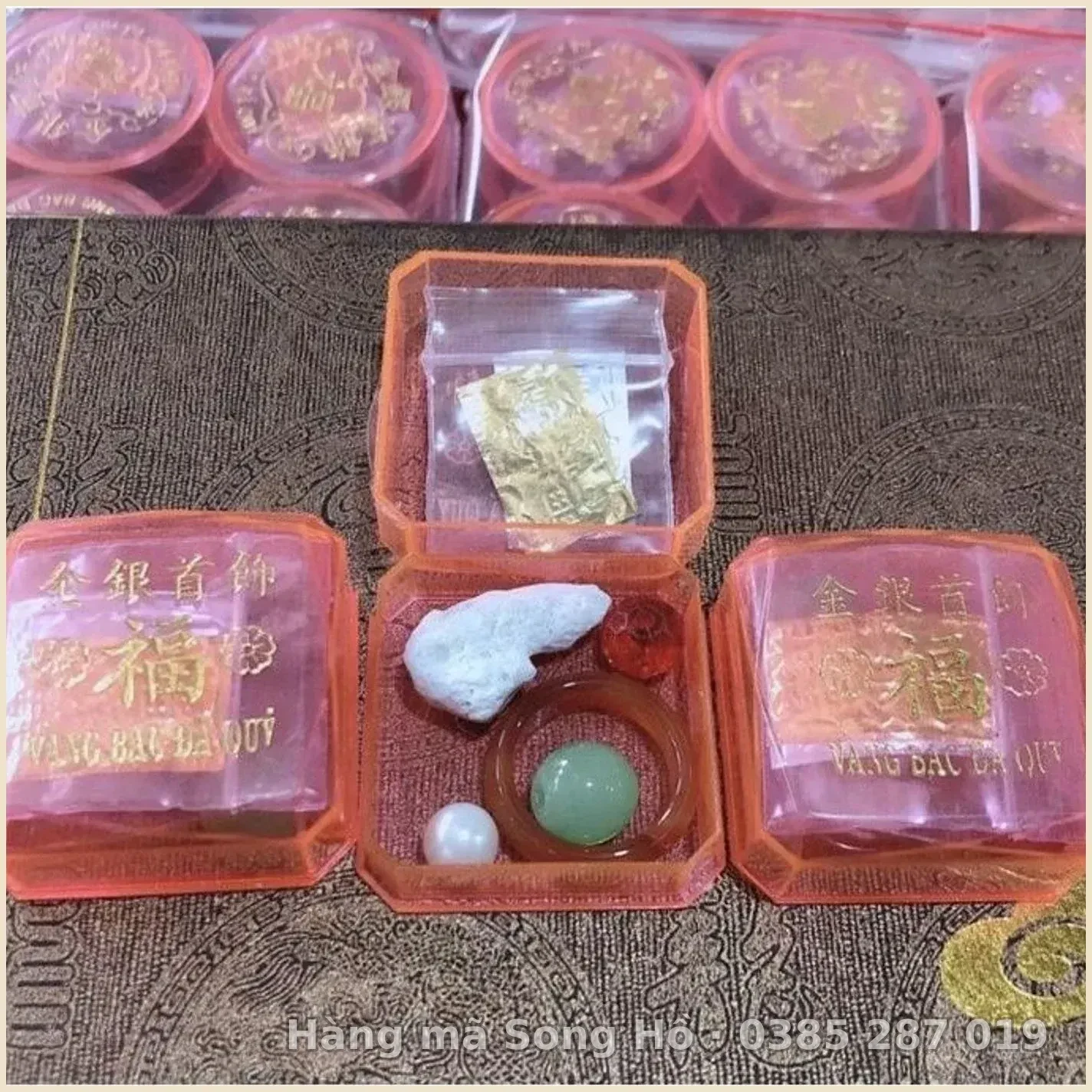 Thất Bảo Cốt Bát Hương Hộp Nhỏ