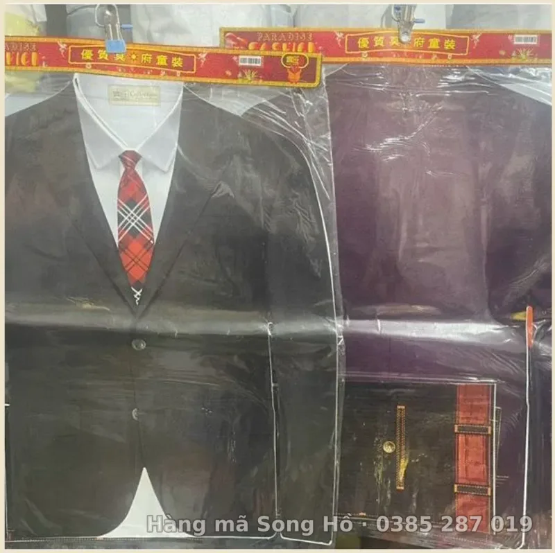 bộ vest nam vàng mã 3d cao cấp (mầu ngẫu nhiên)