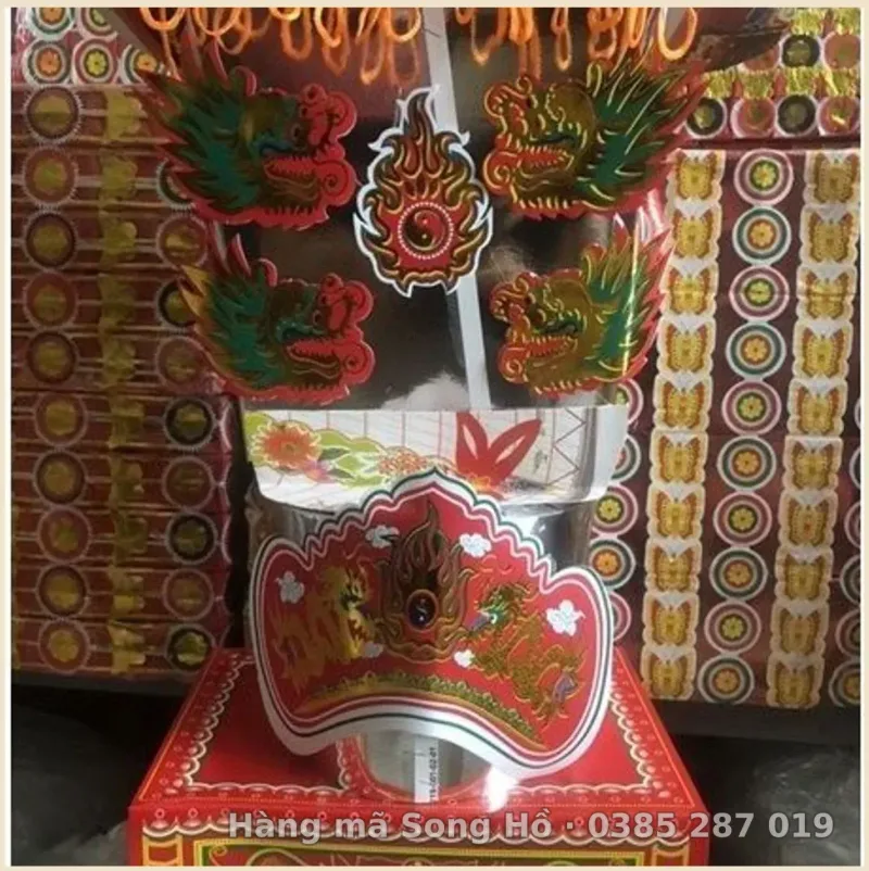 Mũ Quan Đương Niên,Hành kiểm giấy vàng mã (vàng mã quan đương niên,hành kiểm hàng mã)