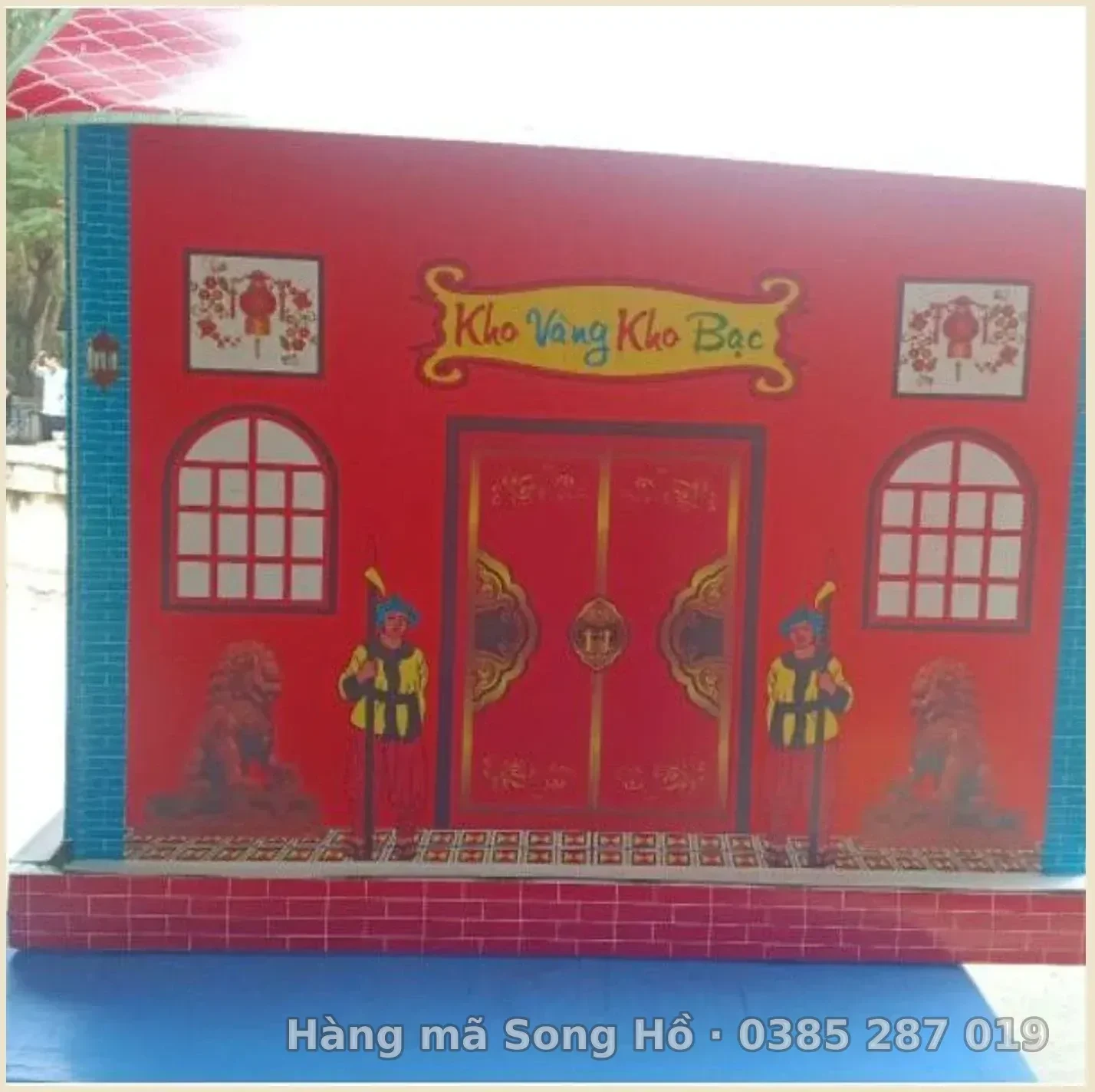 Kho vàng,kho bạc giấy hàng mã.