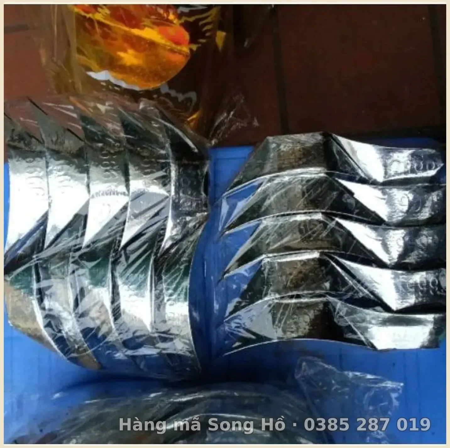 Combo 5-10 túi Bạc thuyền vàng mã( 1 túi 10 thỏi)